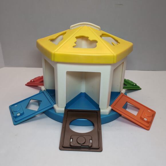 Chicco Gazoobo Cottage Shape Sorter Toy w/ Keys & Animals (Missing 1) Only - Picture 9 of 16
